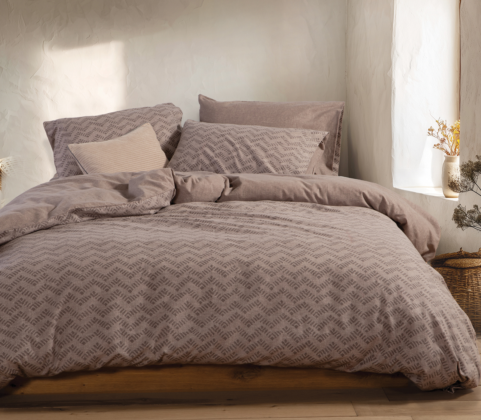 Nef-Nef Homeware ΠΑΠΛΩΜΑΤΟΘΗΚΗ ΦΑΝΕΛΕΝΙΑ OTRANDO ΣΕΤ MONΗ MOCCA