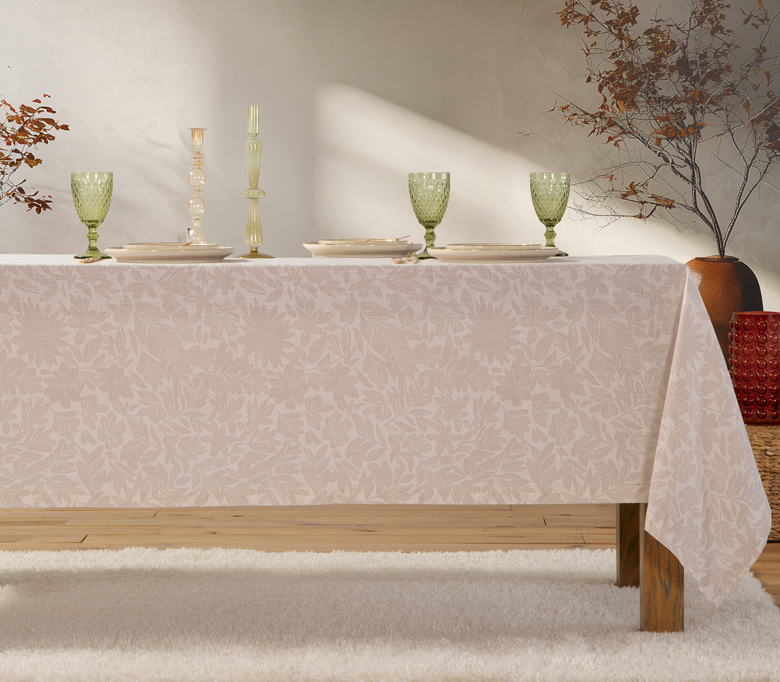 Nef-Nef Homeware ΤΡΑΠΕΖΟΜΑΝΤΗΛΟ ΒΑΜΒ.ISSUAL 150X300 BEIGE