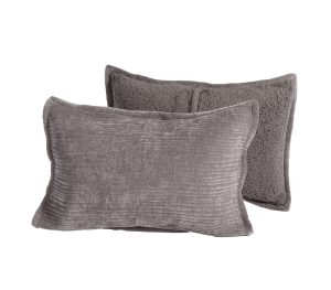 Nef-Nef Homeware ΜΑΞΙΛΑΡΟΘΗΚΗ ΠΟΛ.BRAVE ΣΕΤ 2ΤΜΧ GREY