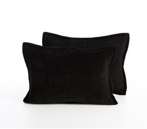 Nef-Nef Homeware ΜΑΞΙΛΑΡΟΘΗΚΗ ΠΟΛ.BRAVE ΣΕΤ 2ΤΜΧ BLACK
