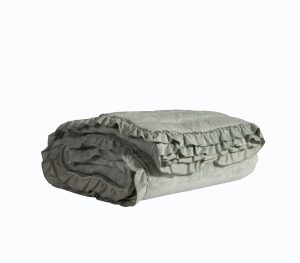 Nef-Nef Homeware ΚΟΥΒΡ-ΛΙ ΠΟΛ.SIRION 230X240 MINT GREY