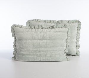 Nef-Nef Homeware ΜΑΞΙΛΑΡΟΘΗΚΗ ΠΟΛ.SIRION ΣΕΤ 2ΤΜΧ MINT GREY