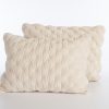 Nef-Nef Homeware Μαξιλαροθήκη Priver Σετ 2 τεμ. 52x72 Ecru