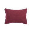 Nef-Nef Homeware Μαξιλάρι Santana 35x50 Bordo