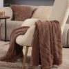 Nef-Nef Homeware Κουβέρτα Καναπέ Sherpa Berien 130x180 Brown