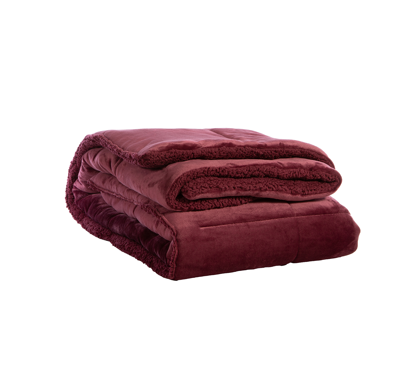 Nef-Nef Homeware Κουβερτοπάπλωμα Μονό Singular 24 160x220 BORDO