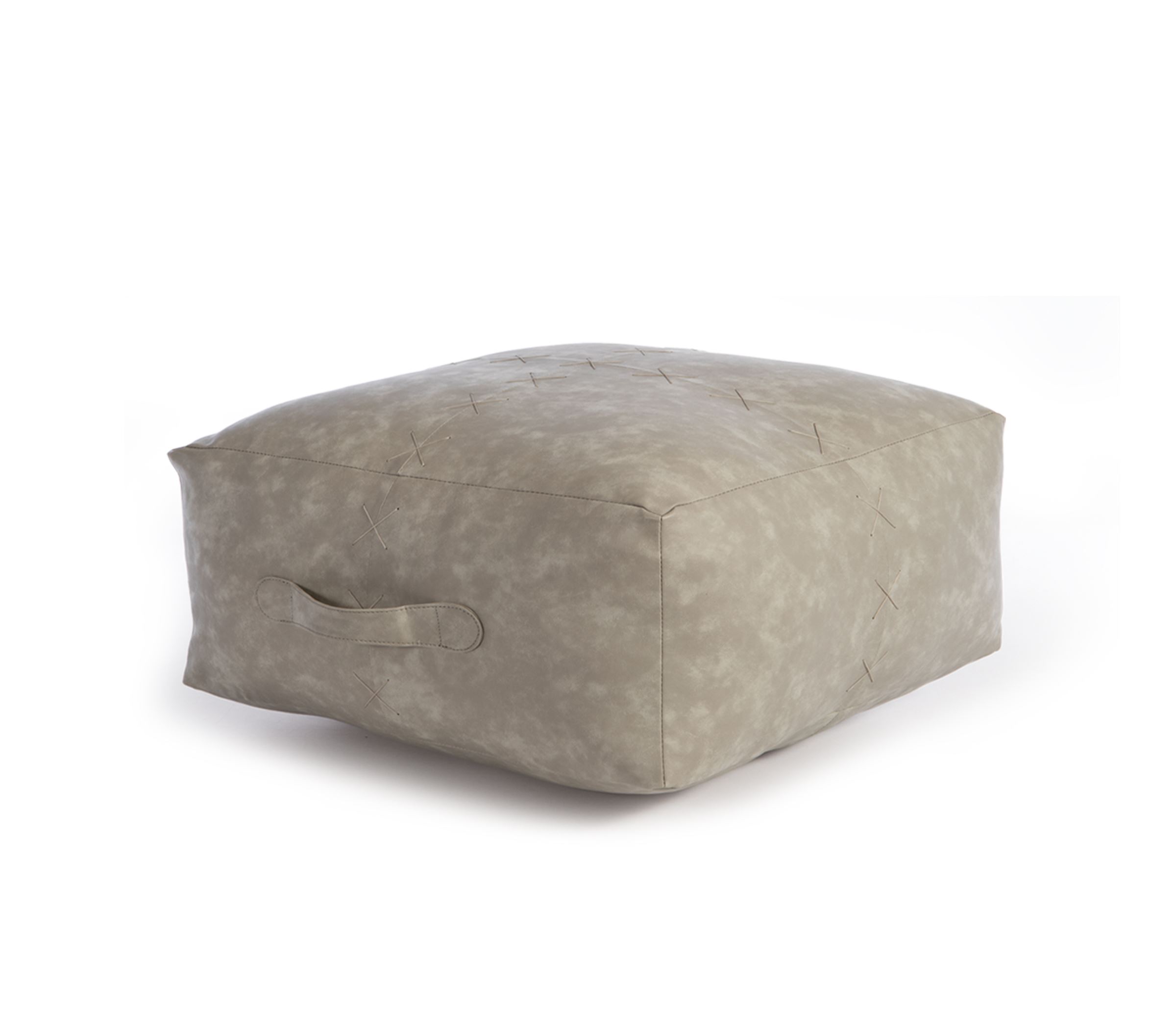 Nef-Nef Homeware Πουφ Lethal 50x50x25 GREY