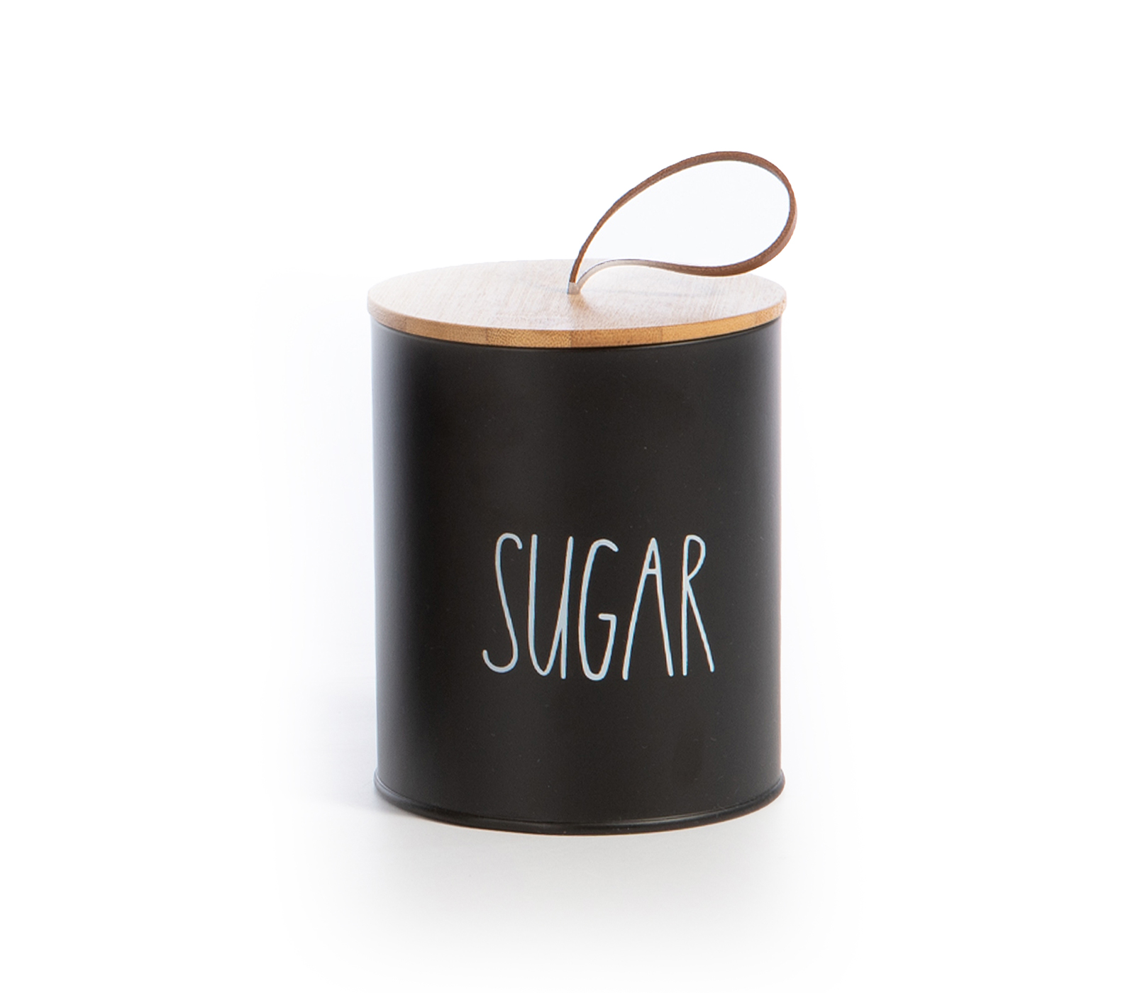 Nef-Nef Homeware Δοχείο Για Ζάχαρη Μεταλλικό 'Sugar' 10,4x10,4x13 BLACK