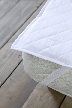 Nima Home Επίστρωμα 160x200 Abbraccio - Επιφάνεια Καπιτονέ με Λάστιχο Λευκό