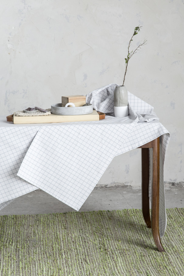 Nima Home Τραπεζομάντηλο 150x190 - Serene Γκρι