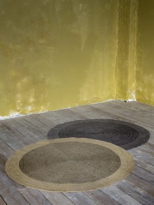 Nima Home Στρογγυλό Χαλί Δ120 - Bergren Gray Γκρι