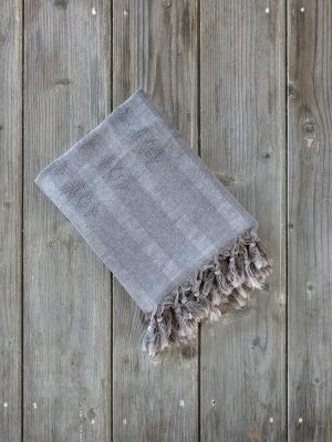 Nima Home Πετσέτα/Παρεό 95x150 - Argos Light Gray Γκρι