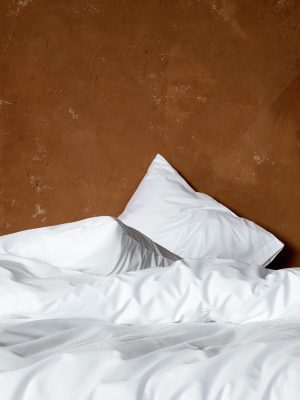 Nima Hotelling Παπλωματοθήκη 170x240 - 300 Κλωστές Σατέν - 100% Βαμβάκι Πενιέ Λευκό