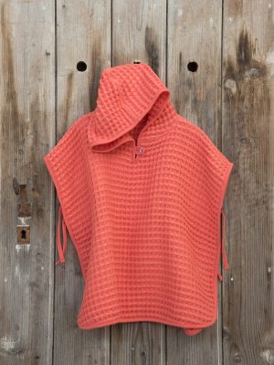 Nima Bebe Πόντσο No 2/4 Spicy - Coral Κοραλί