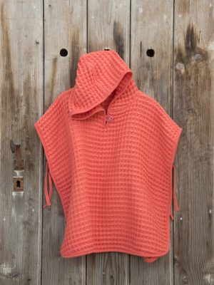 Nima Bebe Πόντσο No 4/6 Spicy - Coral Κοραλί