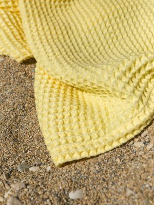 Nima Kids Πετσέτα Θαλάσσης 70x140 Dank - Yellow Κίτρινο
