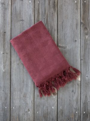 Nima Home Πετσέτα/Παρεό 95x150 - Argos Cherry Μπορντώ