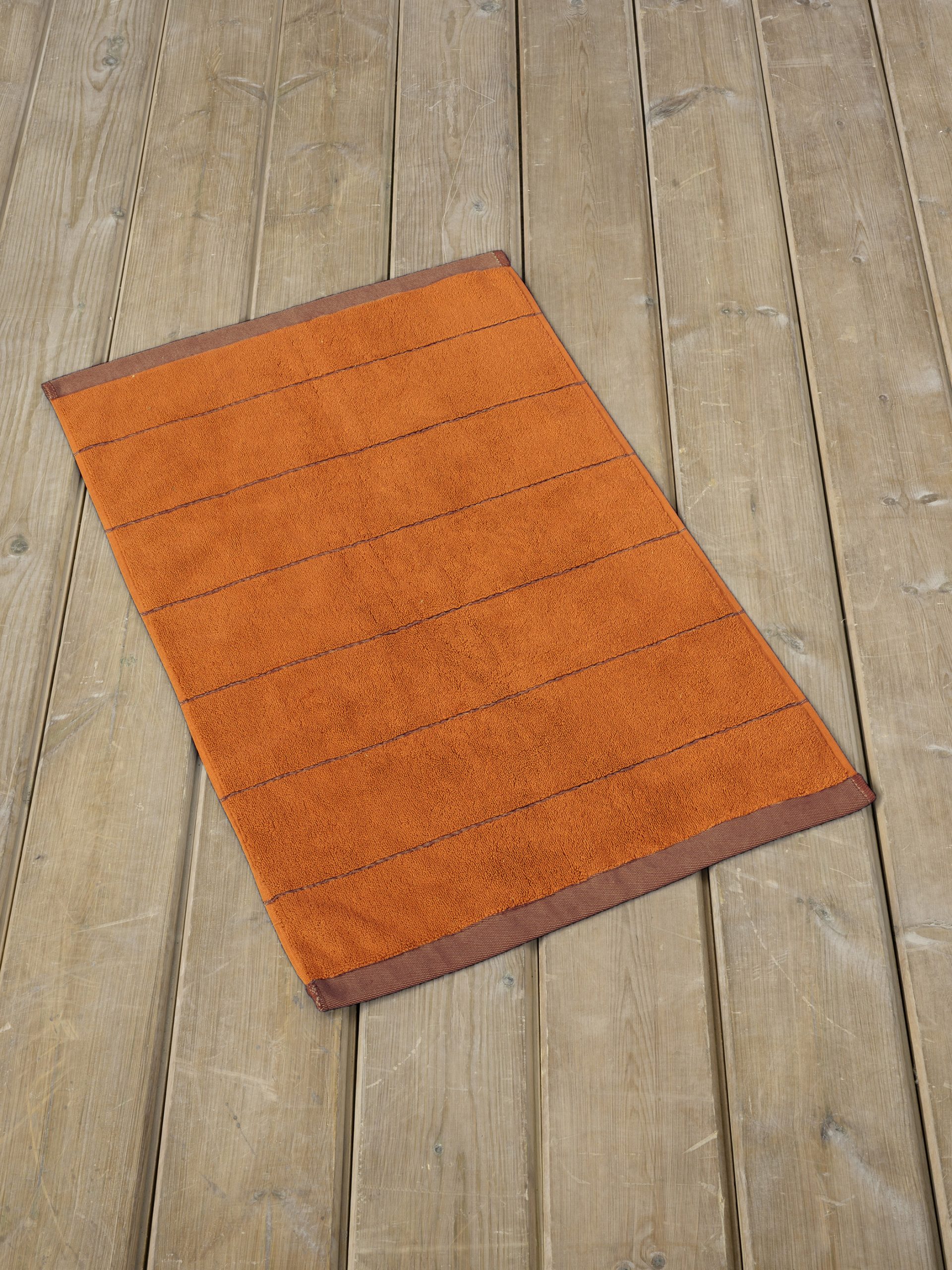 Nima Home Πατάκι Μπάνιου 50x80 Agua - Deep Orange Πορτοκαλί