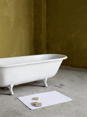 Nima Hotelling Πατάκι Μπάνιου 50x75 Volcano - White Λευκό