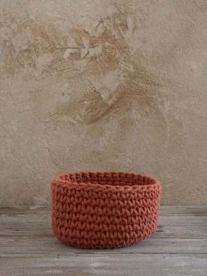 NIMA Home Καλάθι 23x14 - Panier Deep Orange Πορτοκαλί