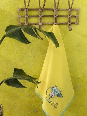 NIMA Bebe Κουβέρτα Πικέ 110x140 - Akunga Κίτρινο