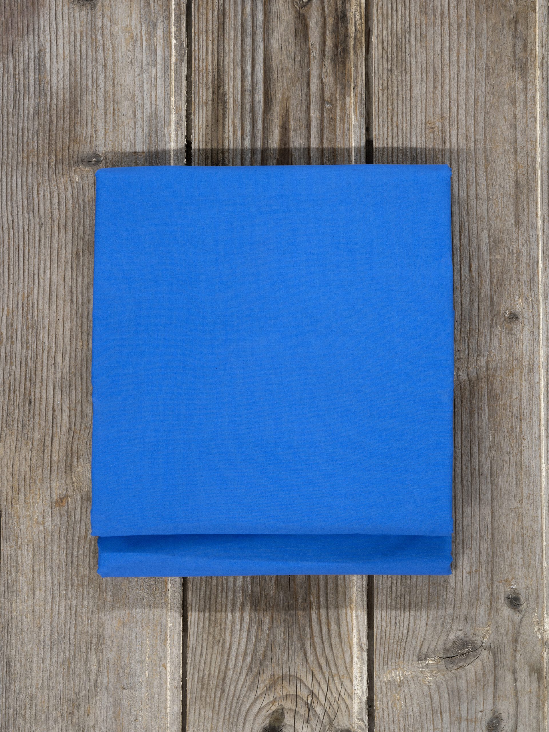 Nima Home Σεντόνι Ημίδιπλο Unicolors - Sea Blue Μπλε