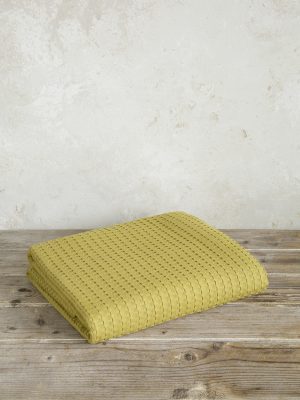 Nima Home Κουβέρτα Μονή 160x240 Habit - Gold Brown