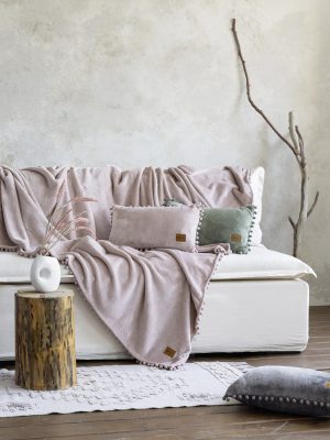 Nima Home Ριχτάρι 130x180 - Macia Nude Ροζ