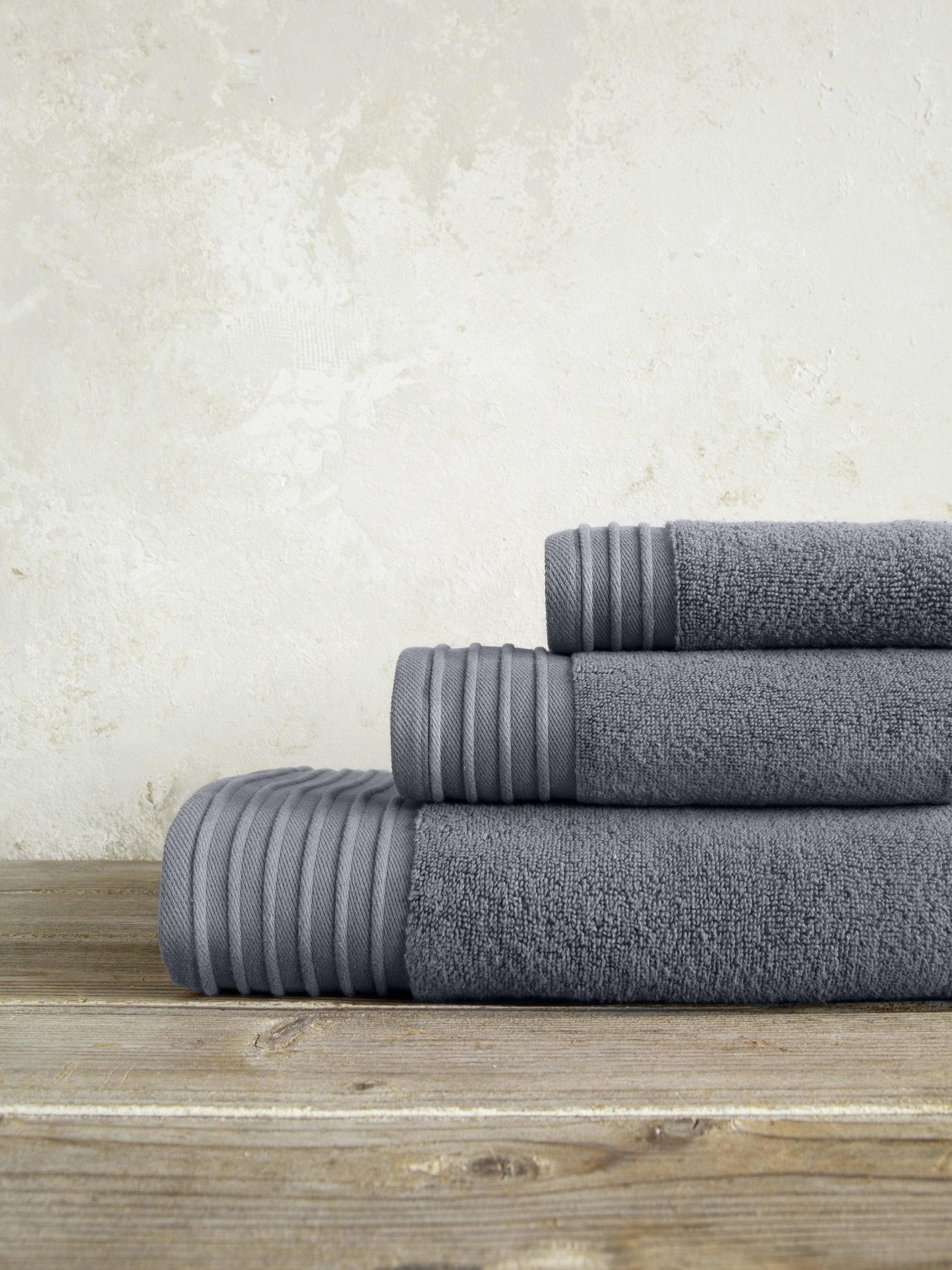 Nima Home Πετσέτα 90x145 Feel Fresh - Night Gray Γκρι