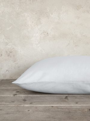 Nima Home Μαξιλαροθήκες Unicolors - Shiny Gray Γκρι