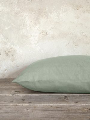 Nima Home Μαξιλαροθήκες Unicolors - Rock Green Πράσινο
