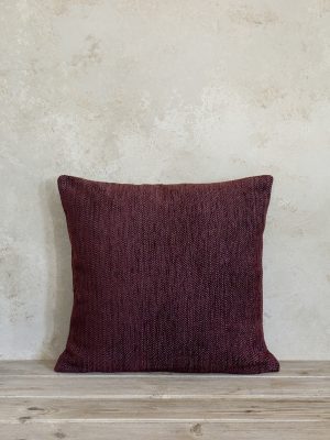 Nima Home Διακοσμητικό Μαξιλάρι 45x45 - Matis Bordeaux Μπορντώ