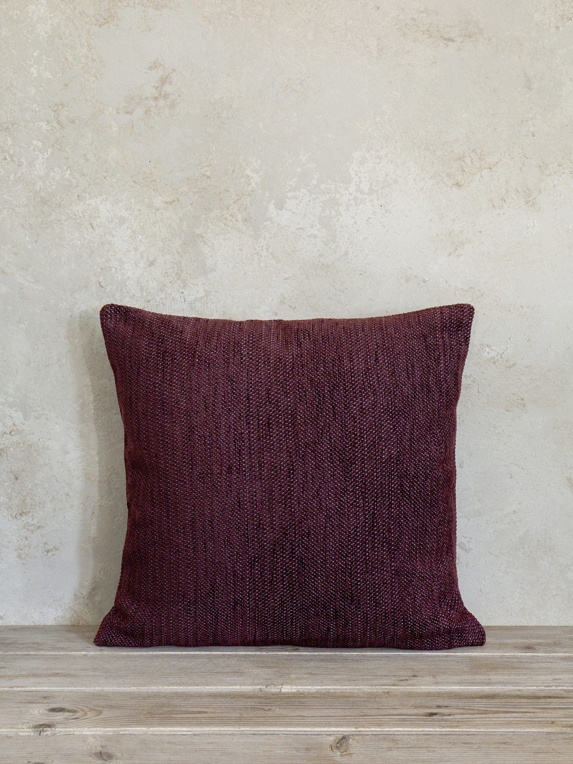 Nima Home Διακοσμητικό Μαξιλάρι 45x45 - Matis Bordeaux Μπορντώ