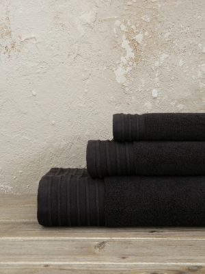 Nima Home Πετσέτα 40x60 Feel Fresh - Total Black Μαύρο