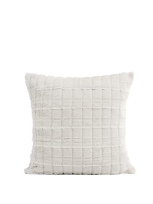 Nima Home Διακοσμητικό Μαξιλάρι 40x40 - Weave Cream Εκρού