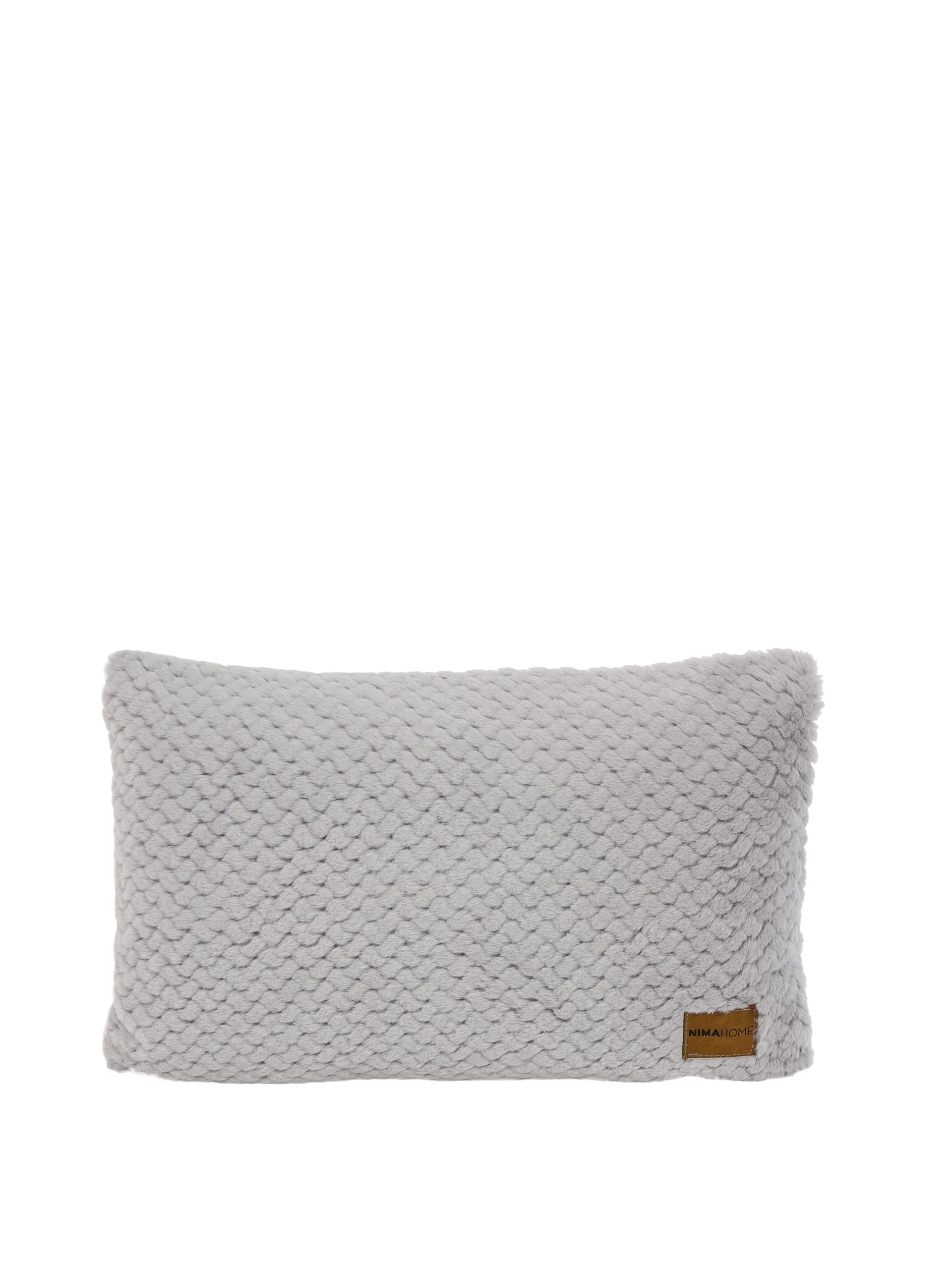 Nima Home Διακοσμητικό Μαξιλάρι 30x50 - Snuggle Light Gray Γκρι