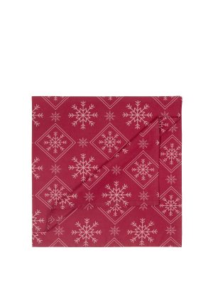 Nima Home Καρέ 85x85 - Christmas Day Κόκκινο