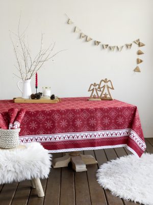 Nima Home Τραπεζομάντηλο 150x150 - Christmas Day Κόκκινο