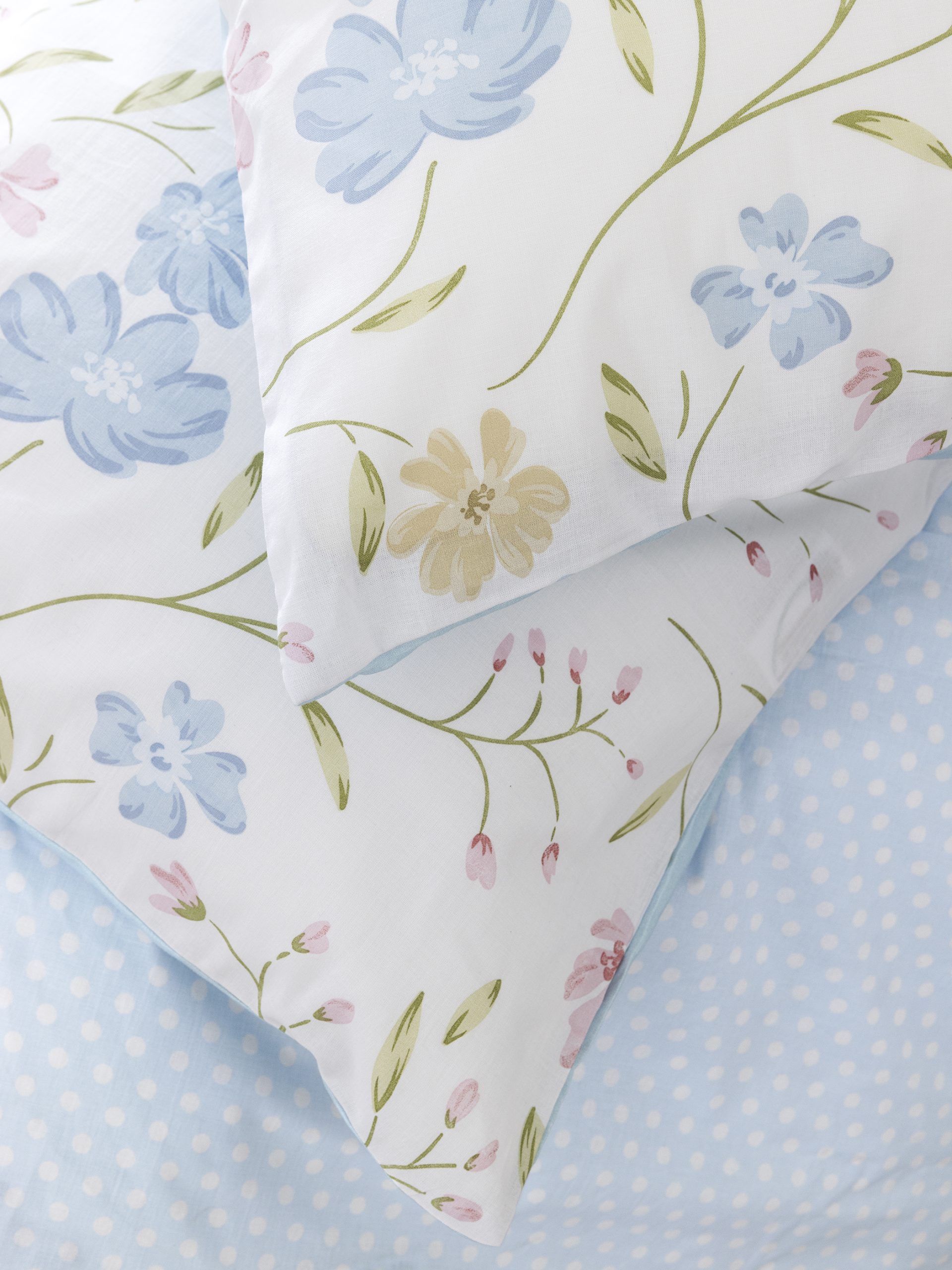 Nima Home Σετ Σεντόνια Γίγας - Belleza 270x280, 52x72, Λευκό, Γαλάζιο, Ροζ - Image 2