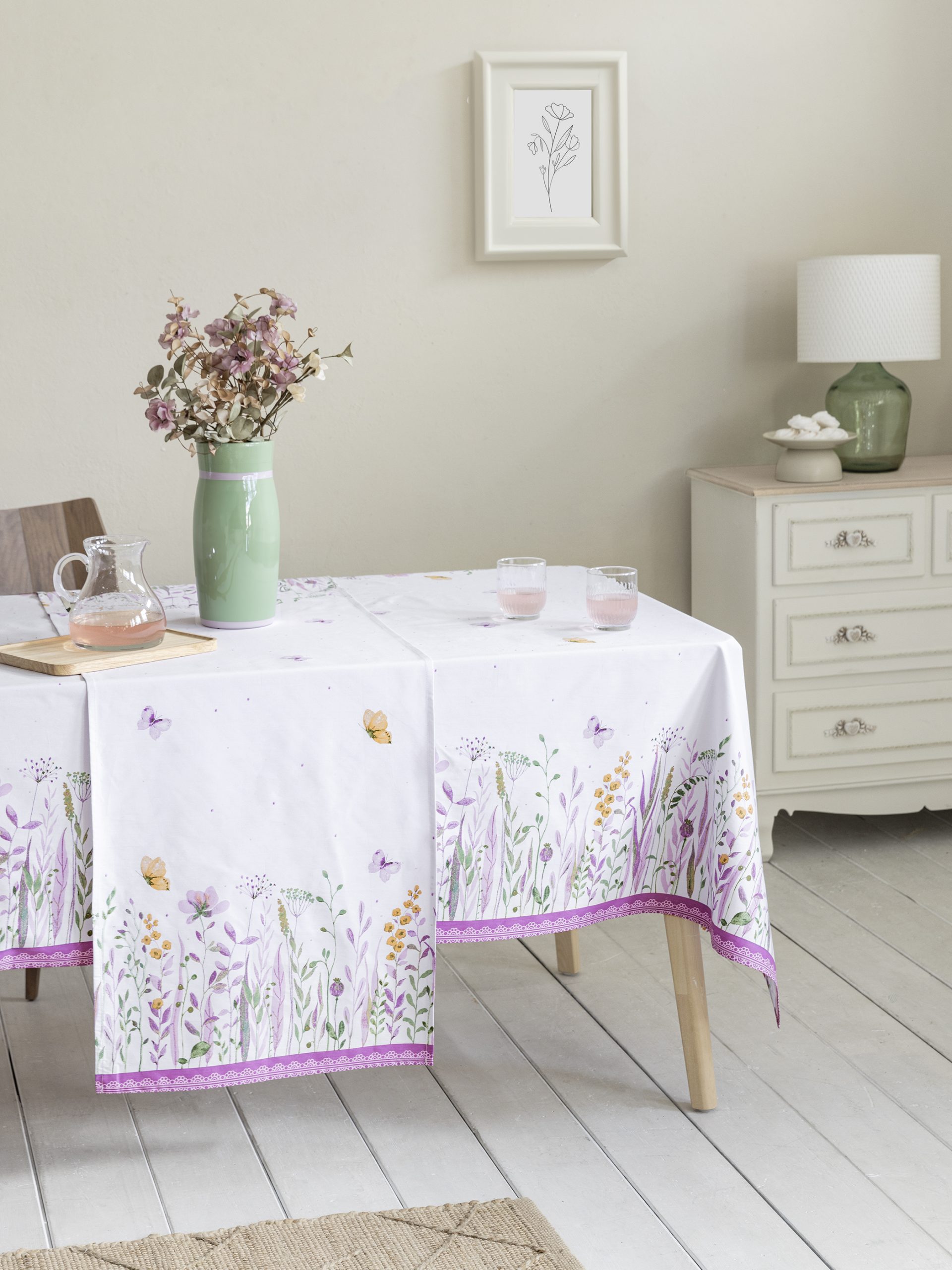 Nima Home Τραπεζομάντηλο 150x220 Λιλά