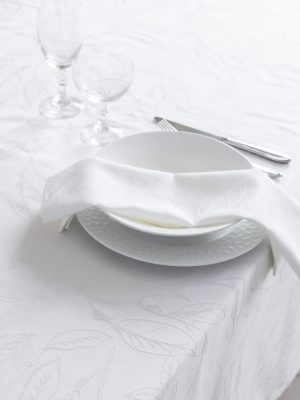 Nima Home Σετ Πετσέτες (4 x 42x42) - Florelia Off White Eκρού