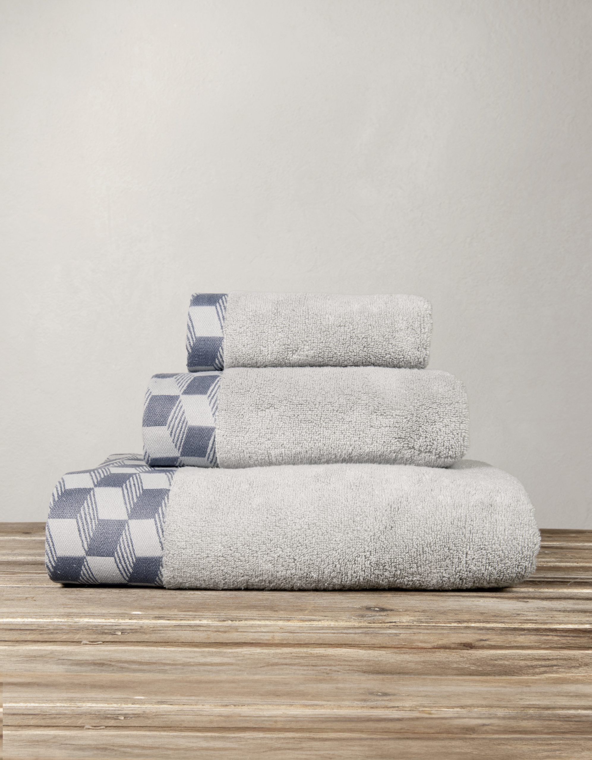 Nima Home Πετσέτα 40x60 Luxe - Light Gray Γκρι