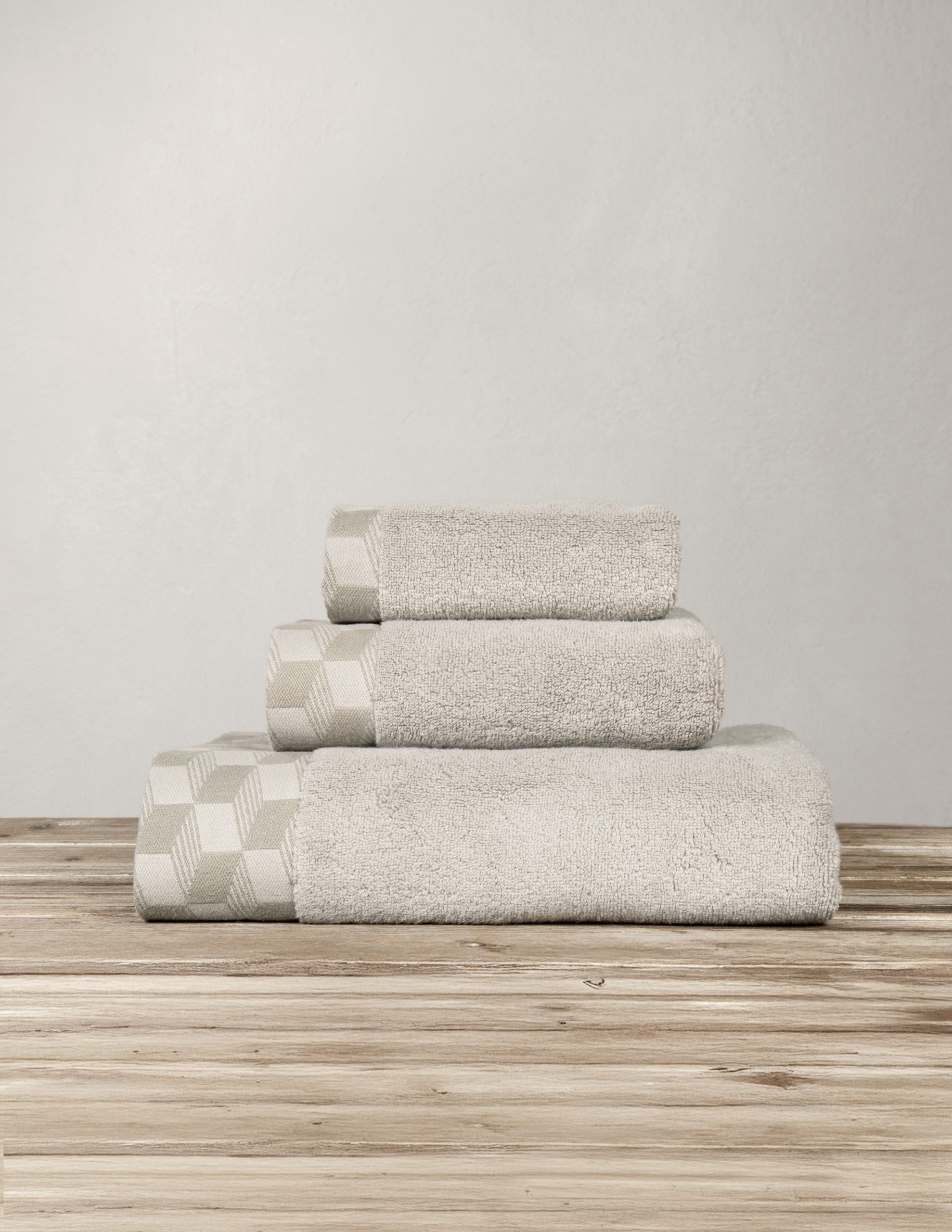 Nima Home Πετσέτα 50x100 Luxe - Light Taupe Μπεζ