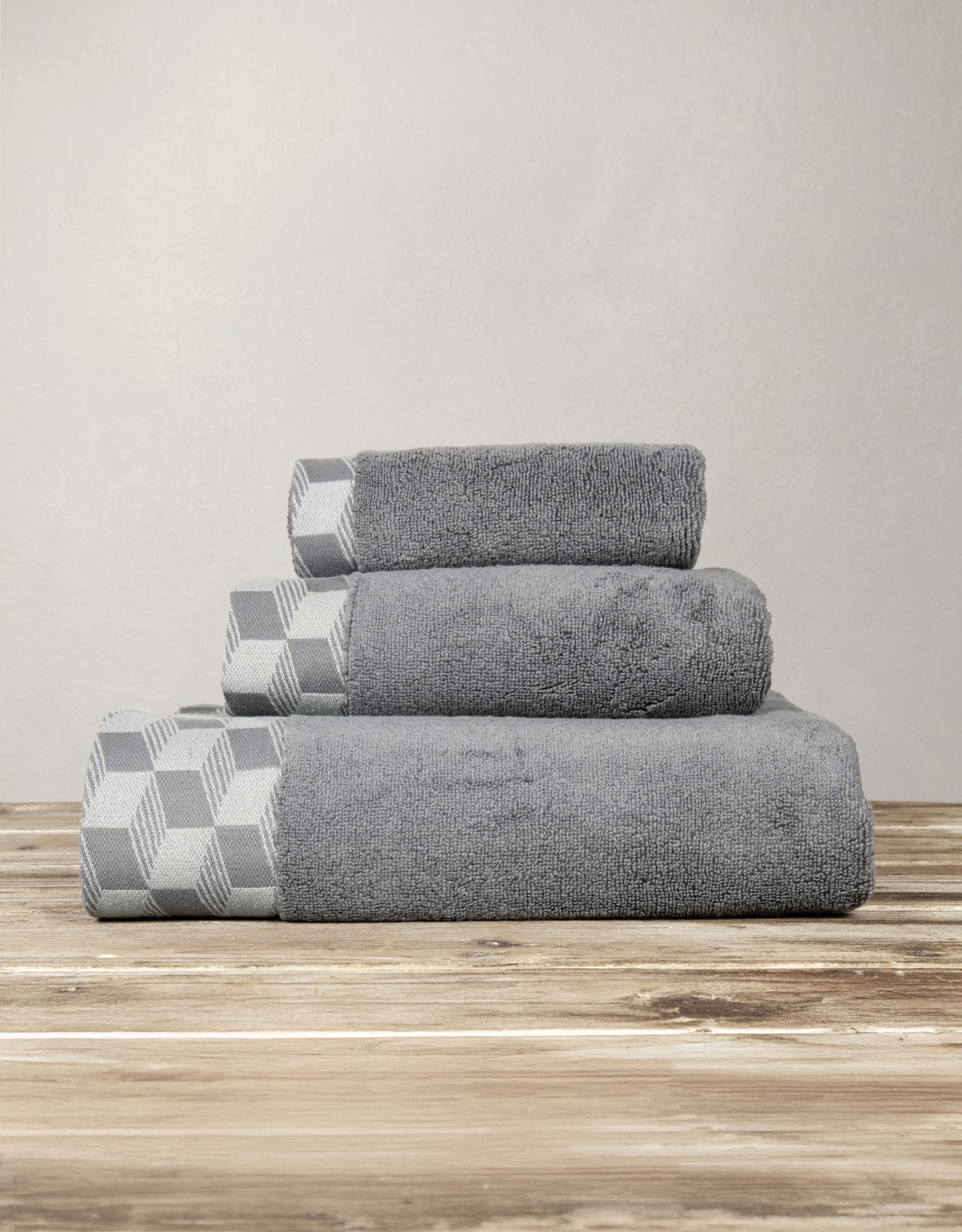 Nima Home Πετσέτα 90x145 Luxe - Dark Gray Γκρι