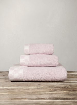 Nima Home Πετσέτα 50x100 Luxe - Pink Ροζ