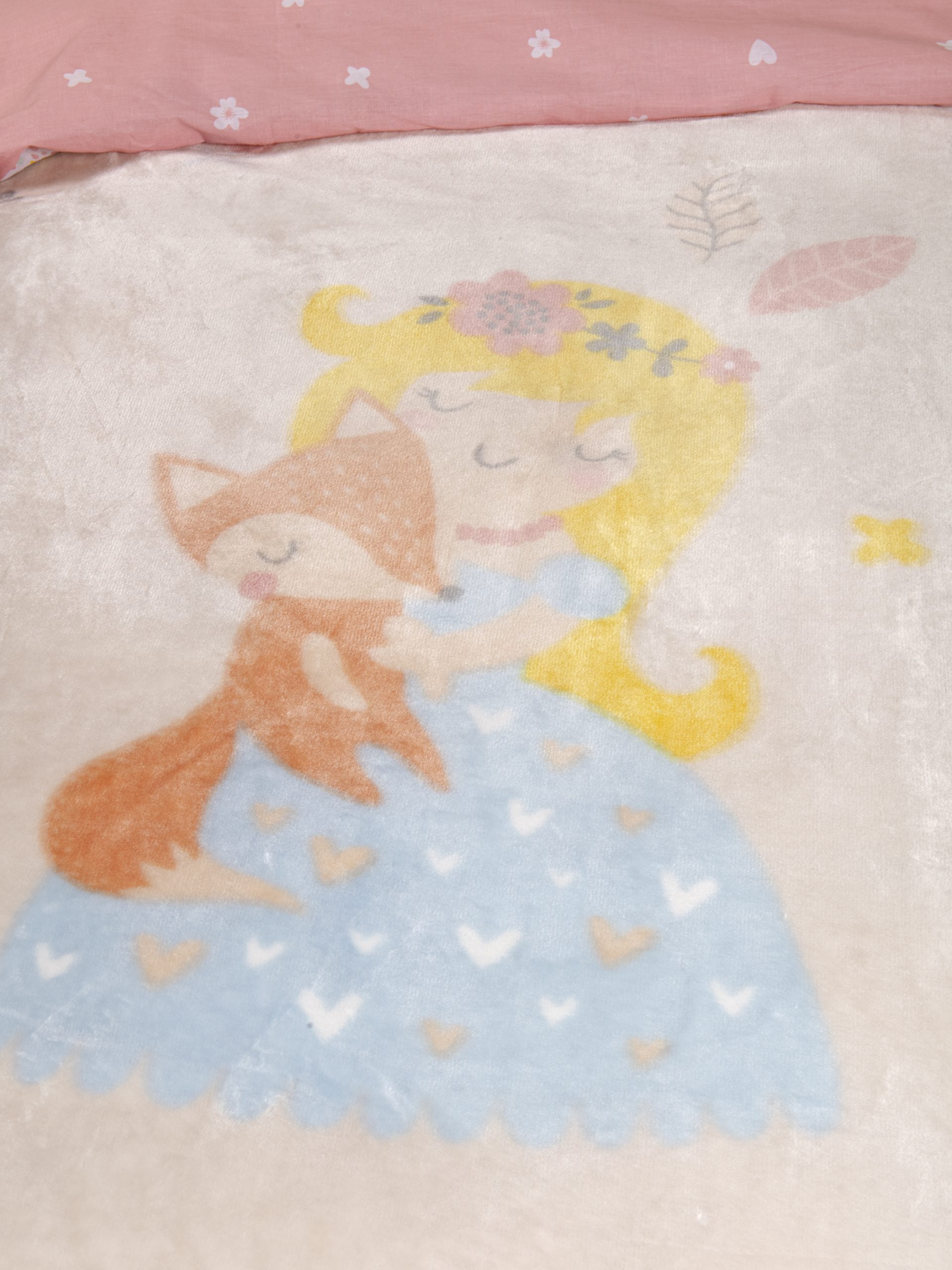 Nima Kids Κουβέρτα Βελουτέ Μονή 160x220 - Forest Fairy Πολύχρωμο - Image 2