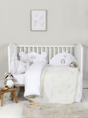 Nima Bebe Κουβέρτα Βελουτέ Κούνιας 110x140 - Jouer Πολύχρωμο