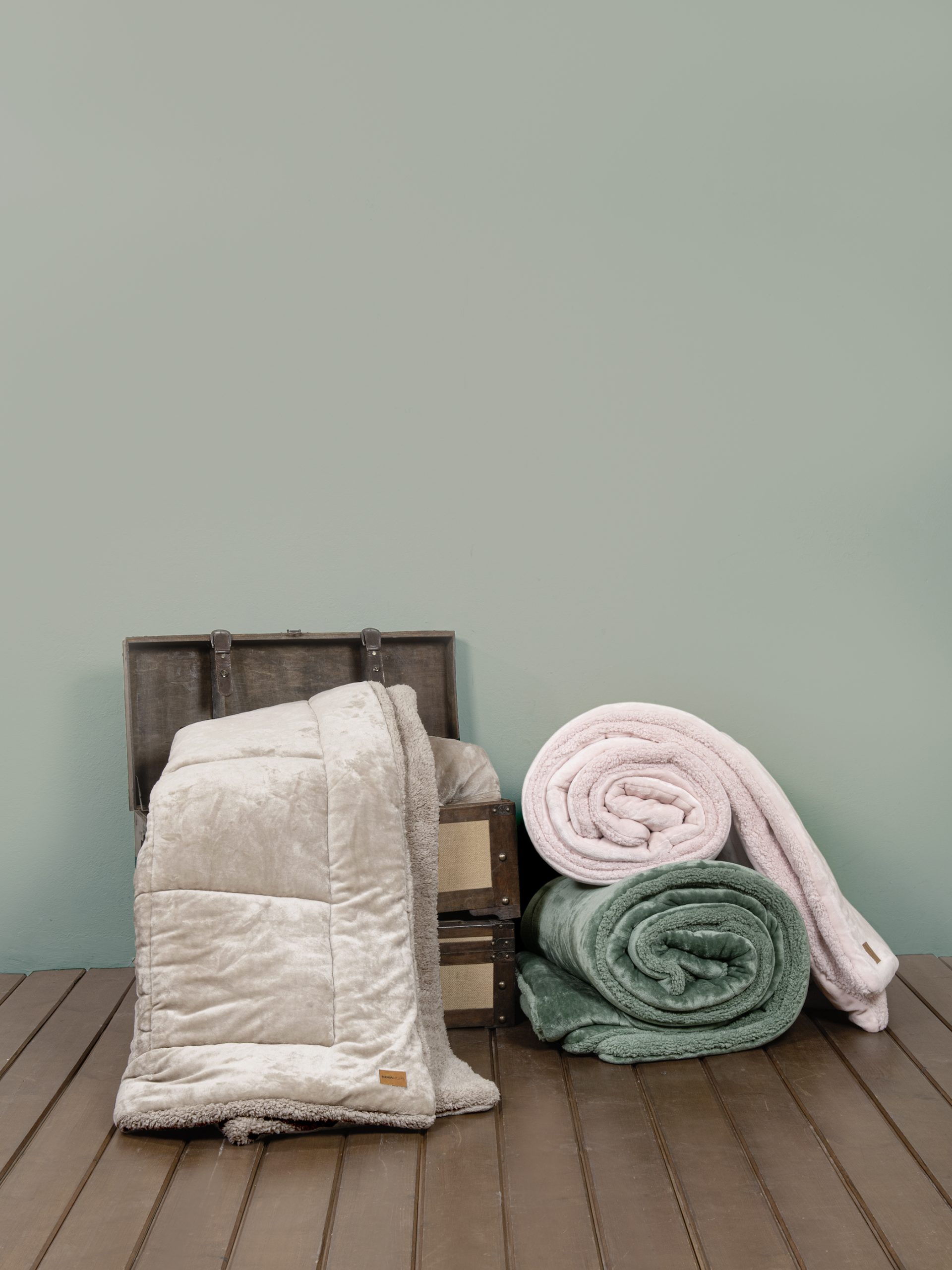 Nima Home Κουβέρτα/Πάπλωμα Υπέρδιπλο 220x240 - Cira Dark Green Πράσινο - Image 3