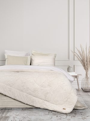 Nima Home Κουβέρτα/Πάπλωμα Μονό 160x220 - Elara Light Beige Μπεζ
