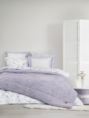 Nima Home Κουβέρτα/Πάπλωμα Μονό 160x220 - Elara Liac Λιλά